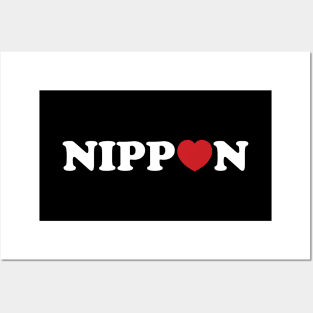 Nippon Love Heart Posters and Art